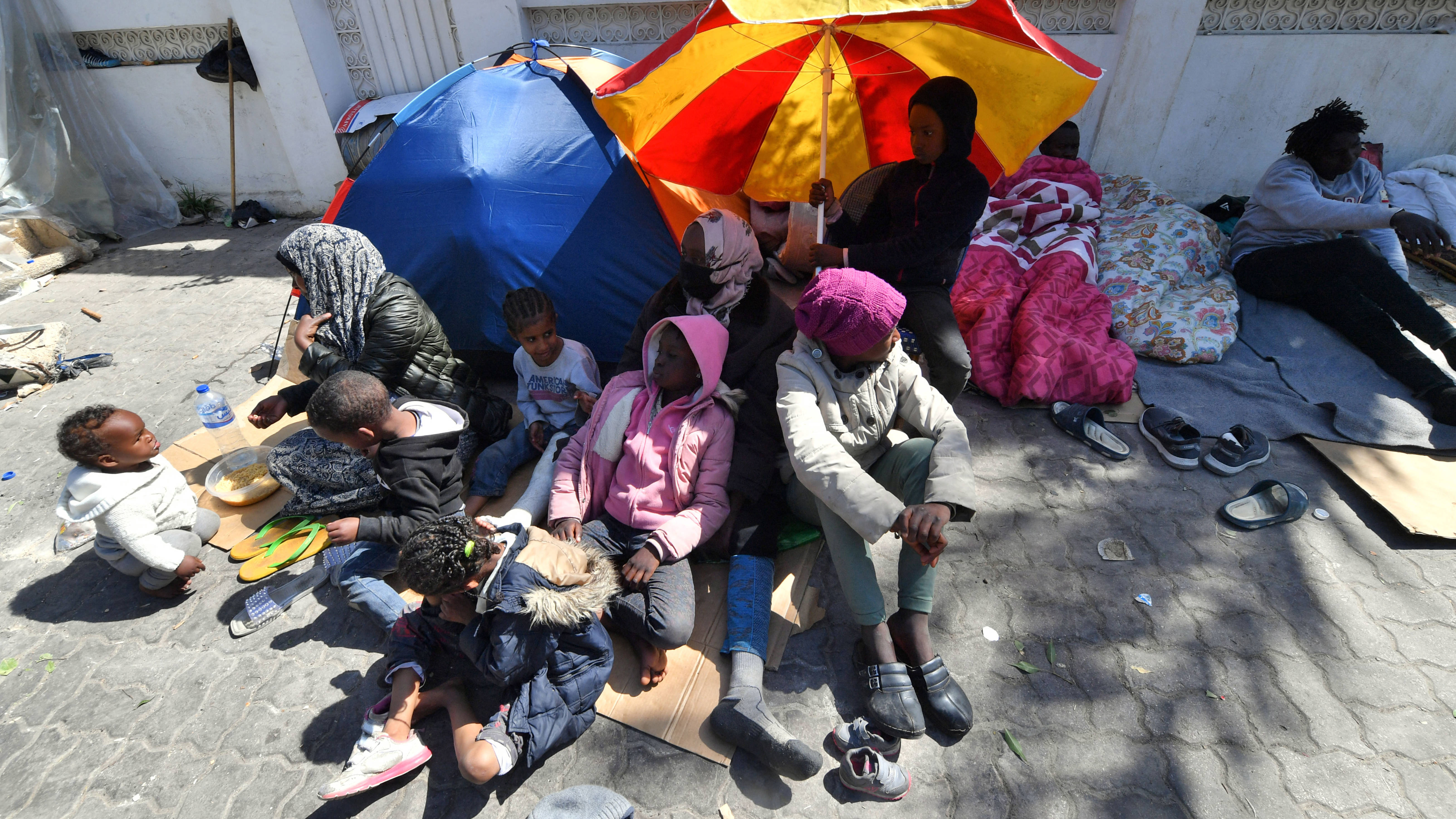 فظائع يواجهها اللاجئون السود في تونس