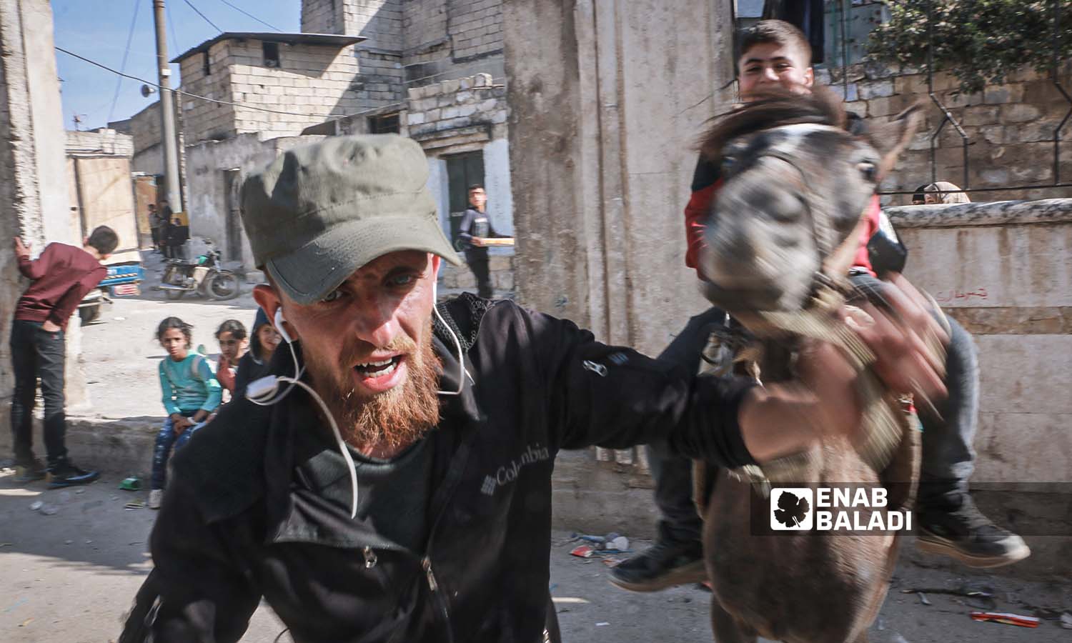 أجواء عيد الفطر في مدينة إدلب - 23 من نيسان 2023 (/ أنس الخولي)