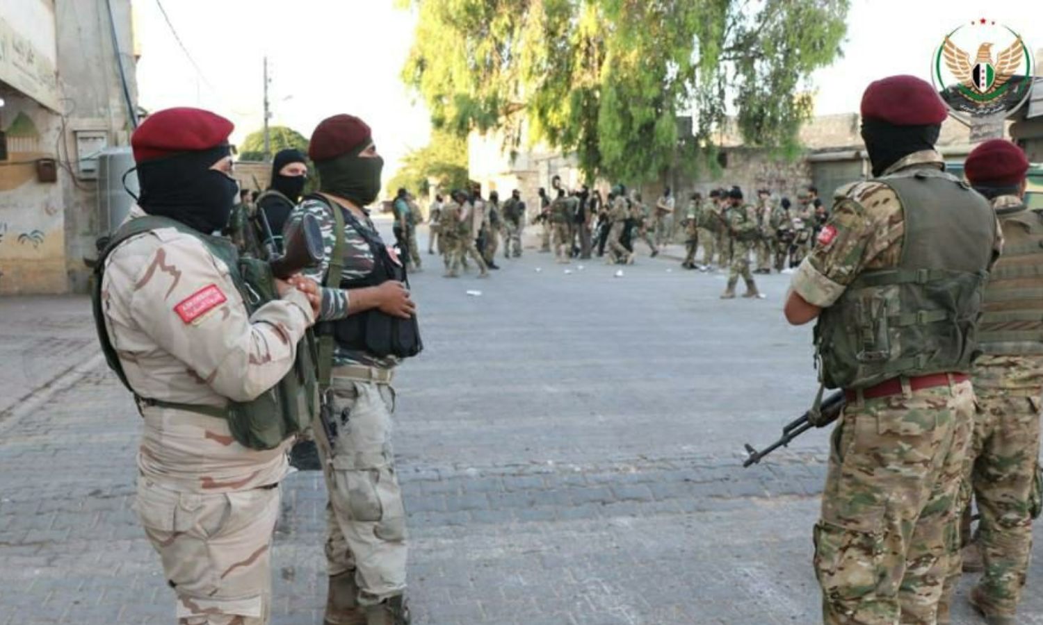 عناصر من "الشرطة العسكرية" في ريف حلب – 24 من تموز 2023 (الشرطة العسكرية)