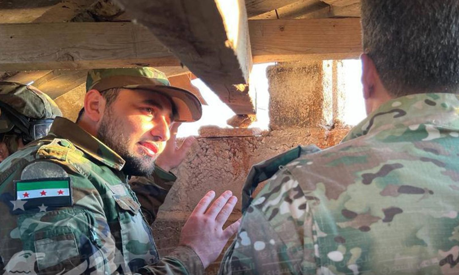 معتصم عباس قائد "فرقة المعتصم" في "الجيش الوطني السوري" بريف حلب (معتصم عباس)