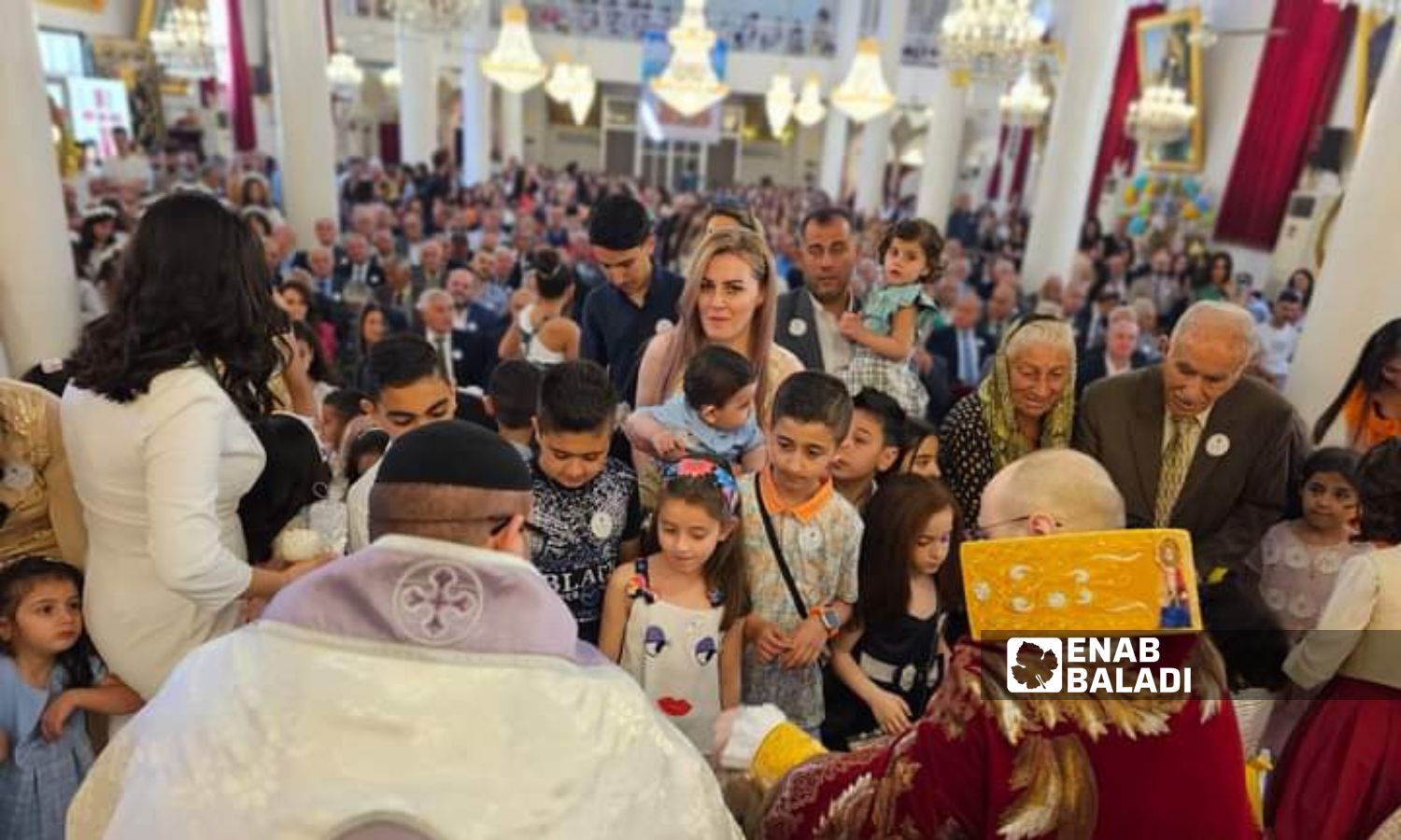 احتفالات عيد الفصح في كنائس مدينة القامشلي - 5 من أيار 2024 ()