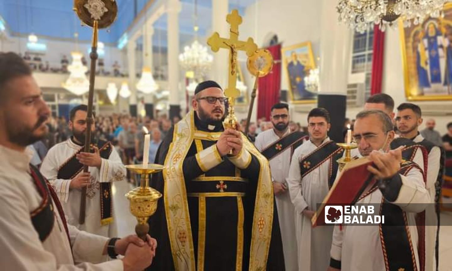 احتفالات عيد الفصح في كنائس مدينة القامشلي - 5 من أيار 2024 ()